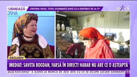 Agenția VIP. Saveta Bogdan, la un pas de accident pe patinoar