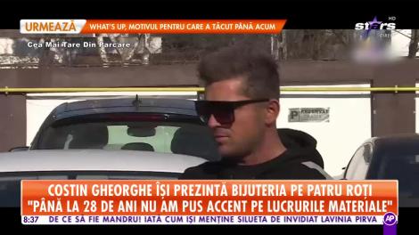 Costin Gheorghe îşi prezintă bijuteria pe patru roţi