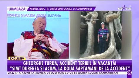 Agenția VIP. Gheorghe Turda, accident teribil în vacanţă: Mi-a căzut tavanul liftului în cap