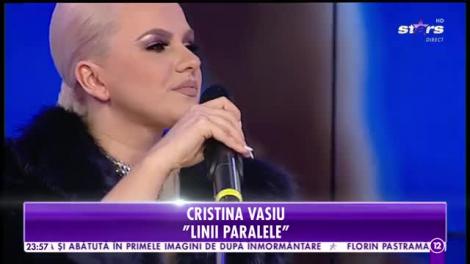 Agenția VIP. Cristina Vasiu cântă melodia Linii Paralele