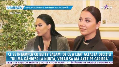 Betty Salam: "Nu mă mai gândesc la un al doilea copil deocamdată"