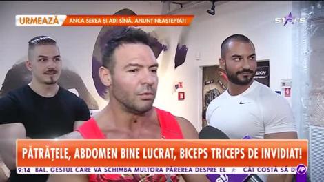 Star Matinal. Cornel Păsat şi băieţii de la Flamingo Boys, super antrenament la sală