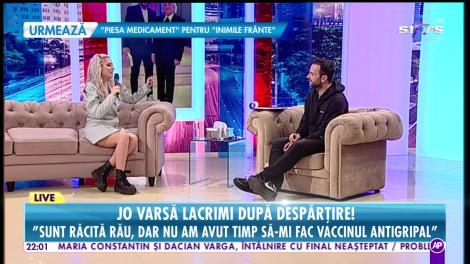 Răi da Buni. Jo varsă lacrimi după despărțire: Toți trecem prin așa ceva
