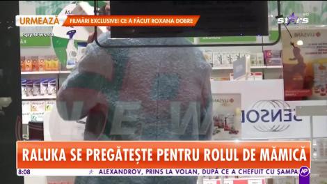 Raluka se pregăteşte pentru rolul de mămică