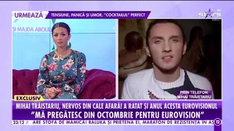Agenția VIP. Mihai Trăistariu, nervos din cale afară pentru că a ratat şi anul acesta Eurovisionul: Nu este corect