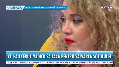Viorel Lis, între viaţă şi moarte! Ce i-au cerut medicii Oanei să facă pentru salvarea soţului ei