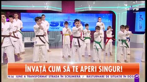 Frații Cheleș, demonstrație spectaculoasă de karate!