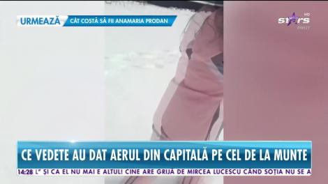 Star News. Cum se distrează vedetele la munte