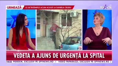 Daniela Crudu, de urgență la spital! Primele imagini cu vedeta
