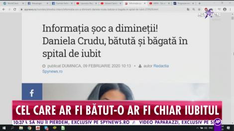 Star Matinal. Primele imagini cu Daniela Crudu pe patul de spital. Vedeta ar fi fost bătută de iubit