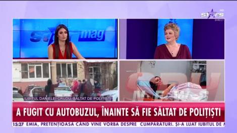 Iubitul Danielei Crudu a fugit cu autobuzul, înainte să fie săltat de polițiști