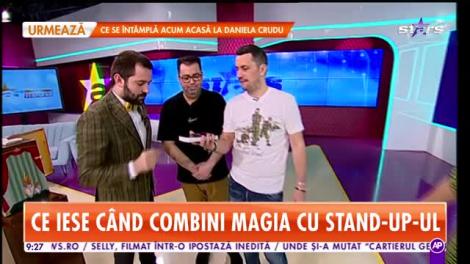 Star Matinal. Magitot, super număr de magie și comedie. Ce iese când combini magia cu stand-up-ul
