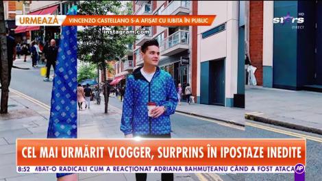 Star Matinal. Cel mai urmărit vlogger, surprins în ipostaze inedite