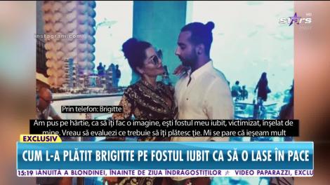 Înregistrări bombă! Cum l-a plătit Brigitte Sfăt pe fostul iubit ca să o lase în pace