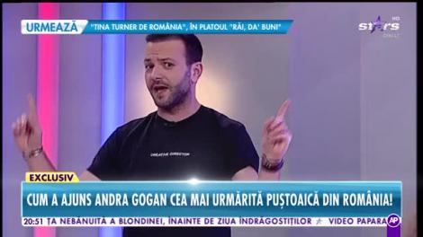 Andra Gogan dă clasă tuturor şi pe Tik Tok. Cum a ajuns artista atât de cunoscută