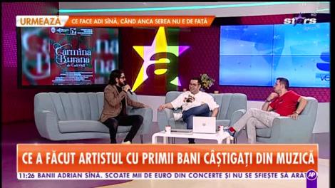 Star Matinal. Cezar Ouatu, dezvăluiri de la începutul carierei: Făceam vocalize cu femeile. Bărbații râdeau