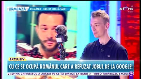Cu ce se ocupă românul care a refuzat un job la Google!