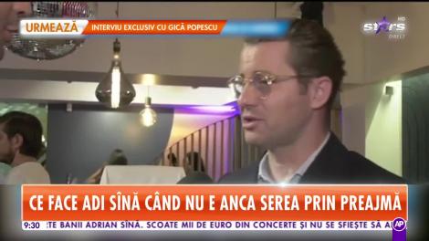 Star Matinal. Ce face Adi Sînă când nu e Anca Serea prin preajmă