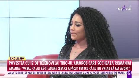 Trio-ul amoros care şochează România! Amanta unui celebru cântăreţ a rupt tăcerea la Agenţia VIP!