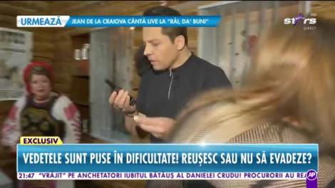 Saveta Bogdan şi Jean de la Craiova, puşi în dificultate la Escape Room