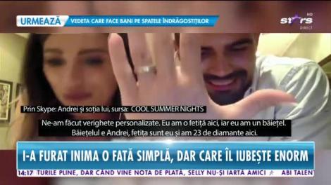 Star News. Cum își răsfață soția fostul burlac Andrei Andrei