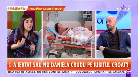 Daniela Crudu l-a iertat pe iubitul bătăuș: ”S-au împăcat, i-a promis că-i va da o sumă mare de bani!”