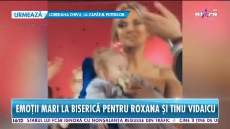 Star News. Roxana Ionescu și Tinu Vidaicu, emoții mari la biserică