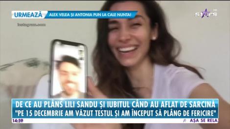 De ce au plâns Lili Sandu şi iubitul când au aflat că vor deveni părinţi