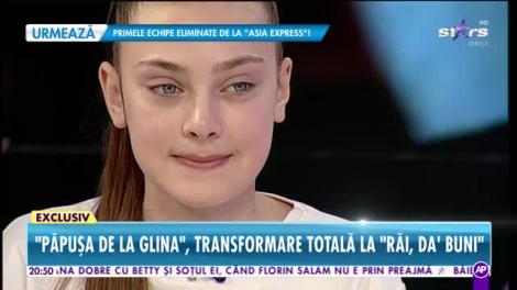 Păpuşa de la Glina, transformare totală la Răi da Buni. Dana Roba se ocupă de look-ul ei