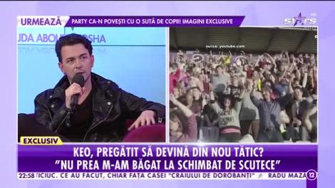 Agenția Vip. Keo face primele declarații despre cel de-al doilea copil