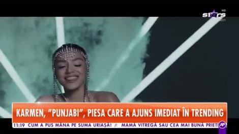 Karmen lansează, la Star Matinal, melodia și clipul "Punjabi"