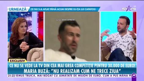 Răi da buni. Maria Buză, despre ce nu se vede la TV din Asia Express, cea mai grea competiție