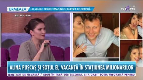 Star News. Alina Puşcaş şi soţul ei, vacanță în staţiunea milionarilor