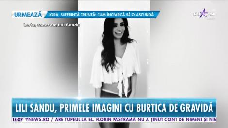 Star News. Lili Sandu, primele imagini cu burtica de gravidă