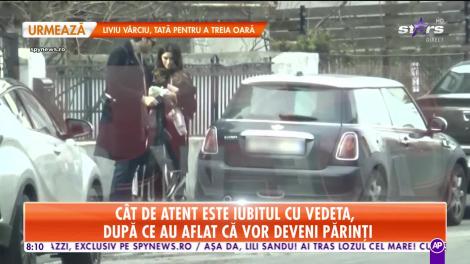 Star Matinal. Lili Sandu, prima şedinţă foto în postura de graviduţă