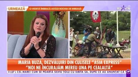Maria Buză, dezvăluiri din culisele Asia Express - Drumul Comorilor: A fost foarte greu