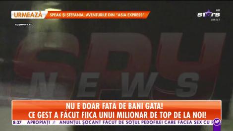 Fiica patronului de la Astra Giurgiu a făcut un gest demn de lăudat!