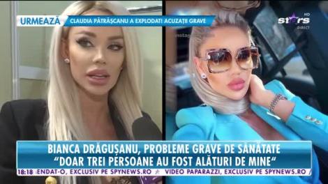 Star News. Bianca Drăgușanu, probleme grave de sănătate: Am avut de suportat mai multe operații