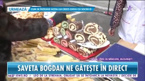 Star News. Saveta Bogdan, show în spatele grătarului