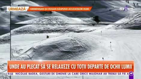 Star Matinal. Adelina Chivu şi socrii, distracţie la schi