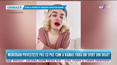 Star News. Ana Morodan povestește cum a rămas fără un sfert din deget