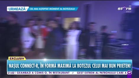 Naşul Connect-R, în formă maxima la bozetul lui Jimmy Dub! Misha a lipsit de la eveniment!