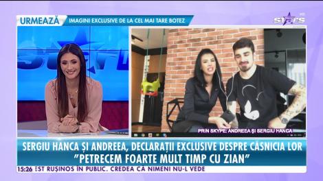 Star News. Sergiu Hanca și Andreea, soția lui, declarații exclusive despre căsnicia lor. Vor deveni din nou părinţi!