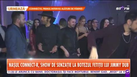 Star Matinal. Naşul Connect-R, show de zile mari la botezul fetiţei lui Jimmy Dub