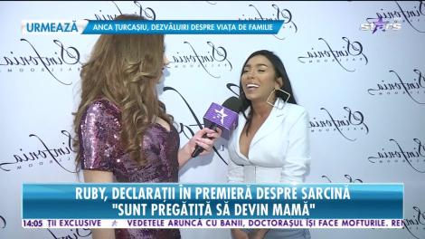 Declarații în premieră despre sarcină. Ruby își dorește băiat! "Sunt pregătită pentru momentul ăsta"- Video