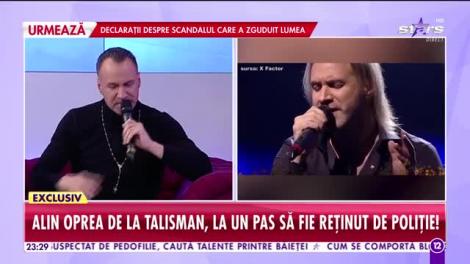 Alin Oprea, la un pas să fie reţinut de Poliţie! Artistul a fost prins cu arme asupra sa!