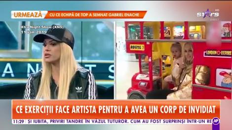 Anda Adam munceşte din greu pentru un trup de invidiat! Vezi reţeta pentru un trup de invidiat!