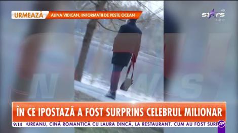 Milionarul Dan Nicorescu a lăsat mașinile de lux pentru mersul pe jos