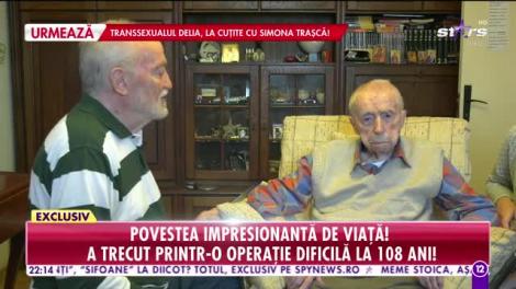 Agenția Vip. Povestea românului de 111 ani. Este al doilea cel mai în vârstă bărbat din lume şi ne spune secretul longevităţii