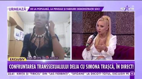 Agenția Vip. Transsexualul Delia, la cuţite cu Simona Traşcă. Ce au de împărţit şi cine are dreptate în războiul momentului